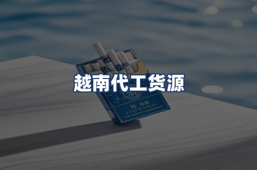 越南代工货源